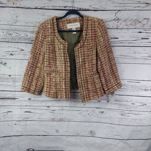 Doncaster tweed blazer size 8